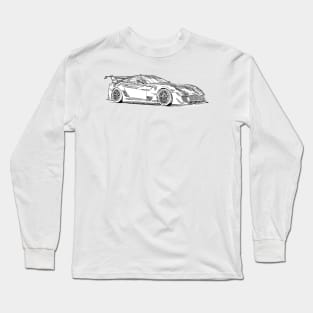 599xx Wireframe Long Sleeve T-Shirt